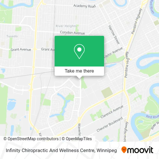 Infinity Chiropractic And Wellness Centre map