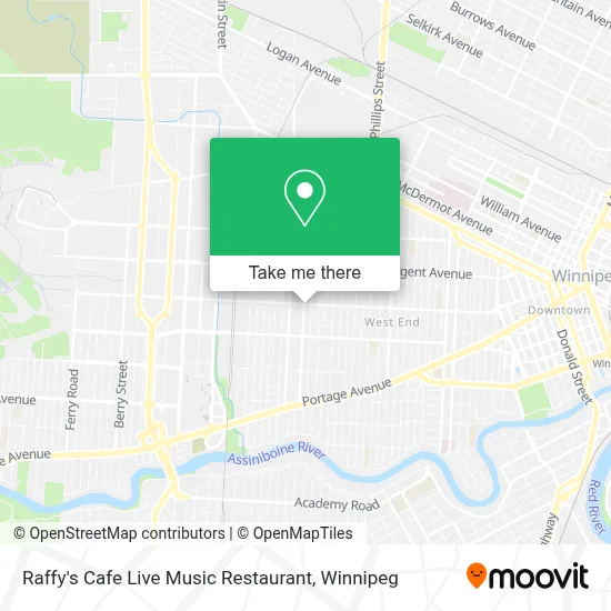 Raffy's Cafe Live Music Restaurant map