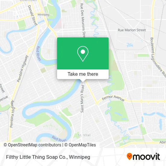 Filthy Little Thing Soap Co. map