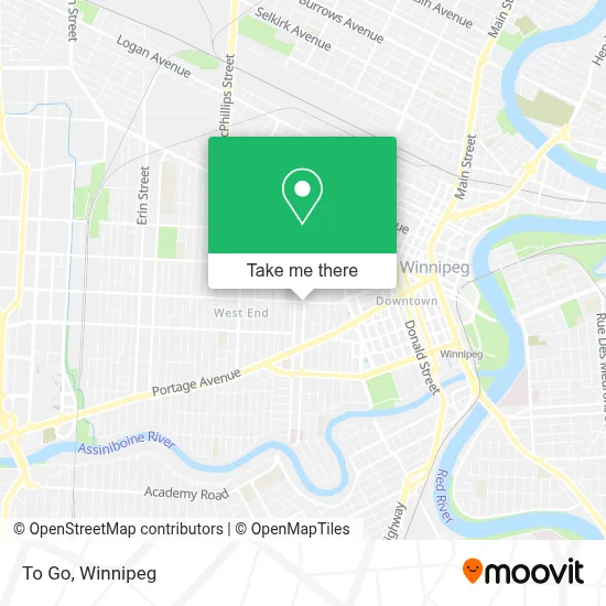 To Go map