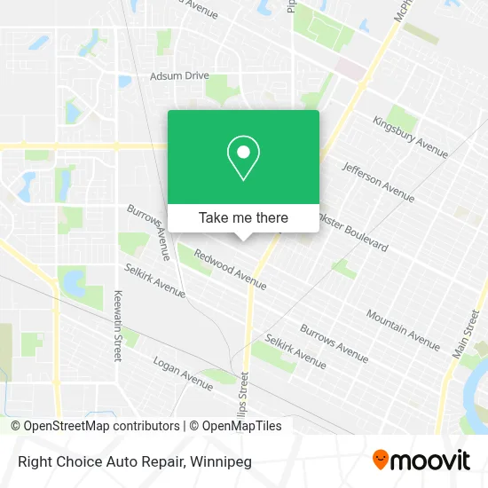 Right Choice Auto Repair map