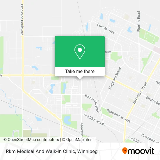 Rkm Medical And Walk-In Clinic map
