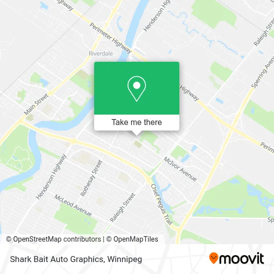 Shark Bait Auto Graphics map