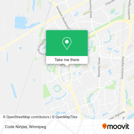 Code Ninjas map