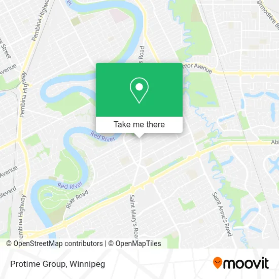 Protime Group map