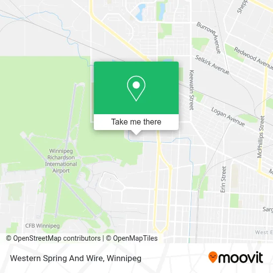 Western Spring And Wire map