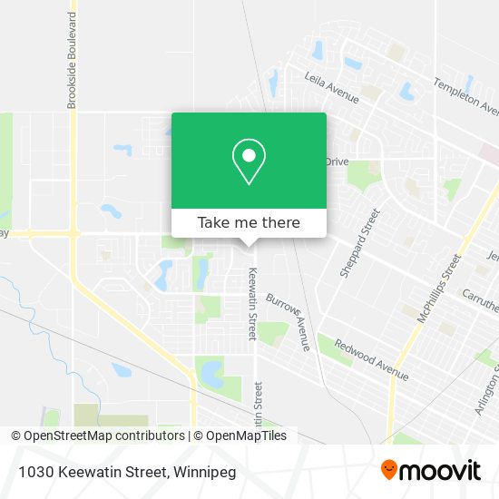 1030 Keewatin Street plan