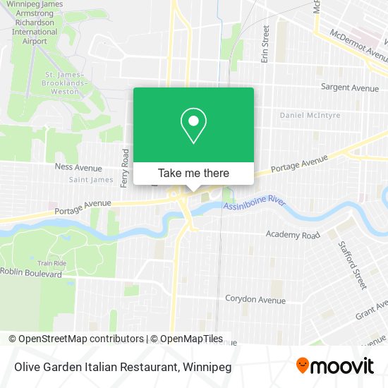 Olive Garden Italian Restaurant map
