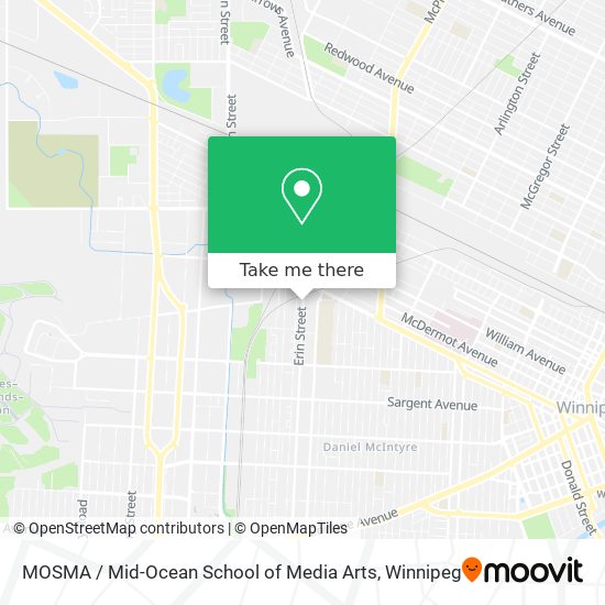 MOSMA / Mid-Ocean School of Media Arts map