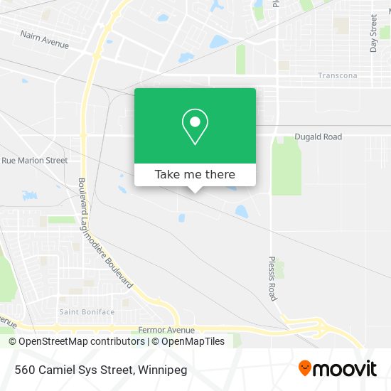 560 Camiel Sys Street plan