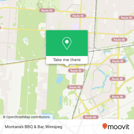 Montana's BBQ & Bar, 630 Sterling Lyon Pkwy Winnipeg, MB R3P 1E9 map