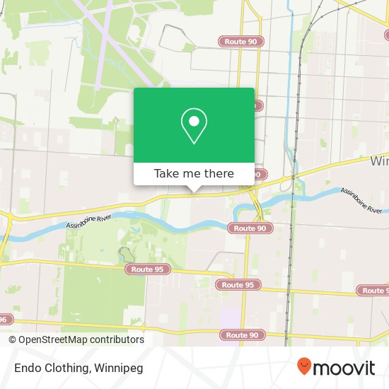 Endo Clothing, 1865 Portage Ave Winnipeg, MB R3J 0H1 map