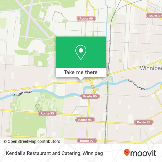 Kendall's Restaurant and Catering, 1755 Portage Ave Winnipeg, MB R3J 0E6 map