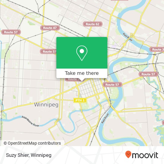 Suzy Shier, 393 Portage Ave Winnipeg, MB R3B 3H6 plan