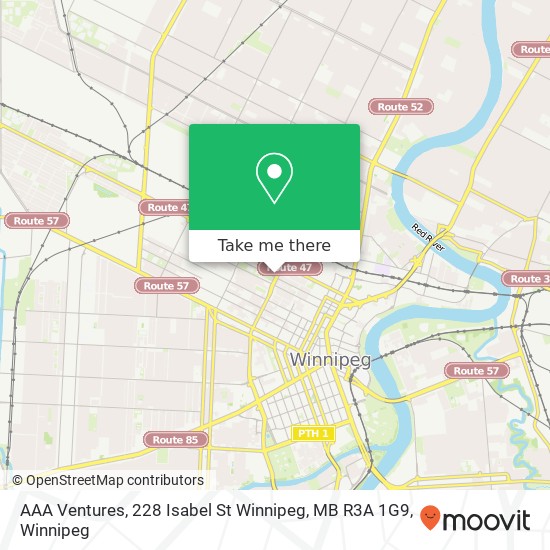 AAA Ventures, 228 Isabel St Winnipeg, MB R3A 1G9 map