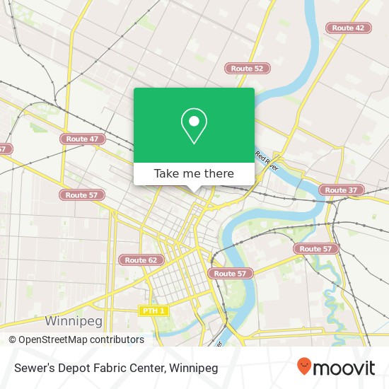 Sewer's Depot Fabric Center, 309 Logan Ave Winnipeg, MB R3A 0P4 map