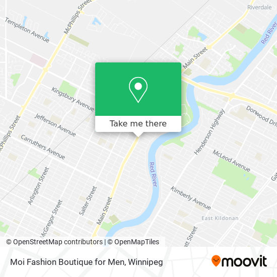 Moi Fashion Boutique for Men map