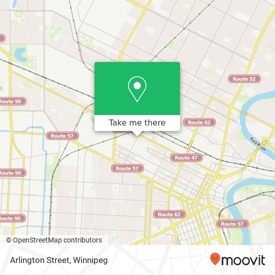 Arlington Street map