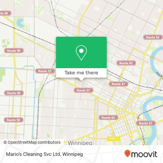 Mario's Cleaning Svc Ltd map