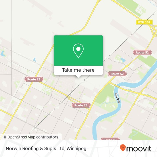 Norwin Roofing & Supls Ltd map