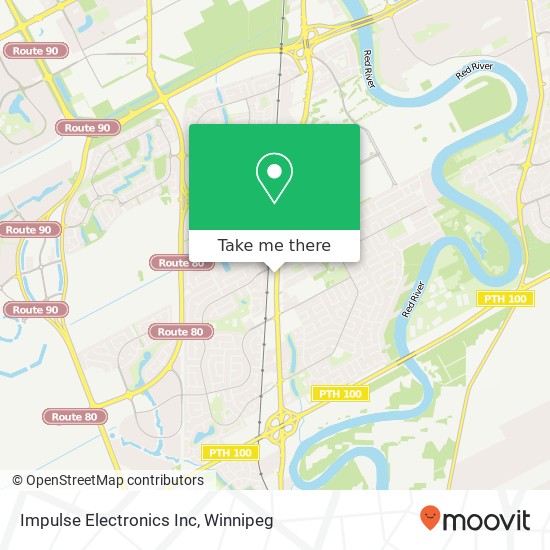 Impulse Electronics Inc map