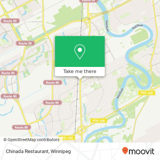 Chinada Restaurant map