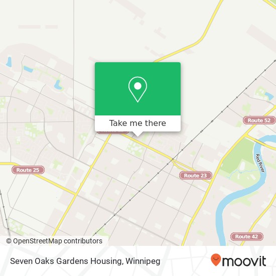 Seven Oaks Gardens Housing map