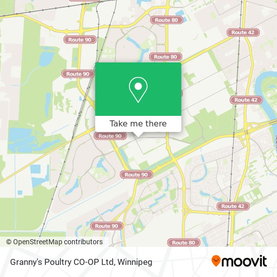 Granny's Poultry CO-OP Ltd map