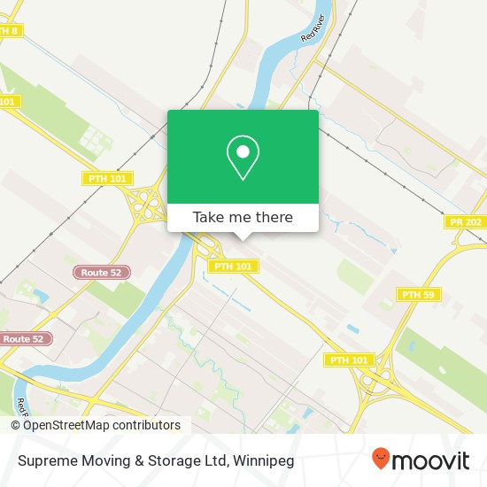 Supreme Moving & Storage Ltd map