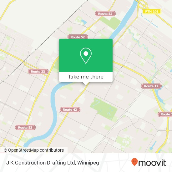 J K Construction Drafting Ltd map