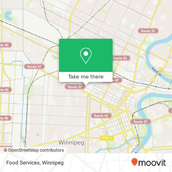 Food Services, McDermot Ave Winnipeg, MB R3E 3P5 map