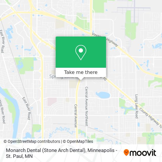 Mapa de Monarch Dental (Stone Arch Dental)