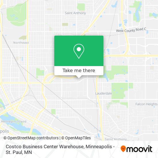 Costco Locations Minnesota Map How To Get To Costco Business Center Warehouse In Minneapolis By Bus