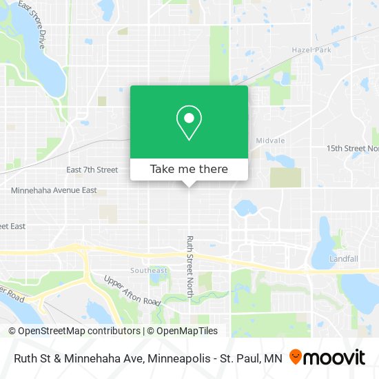 Mapa de Ruth St & Minnehaha Ave