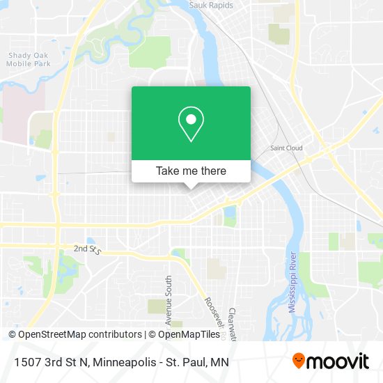1507 3rd St N map