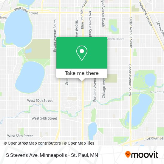 Mapa de S Stevens Ave