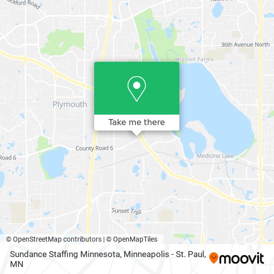 Sundance Staffing Minnesota map