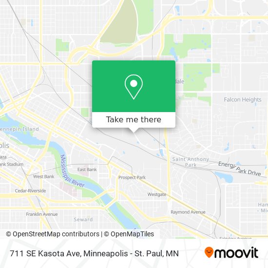 711 SE Kasota Ave map