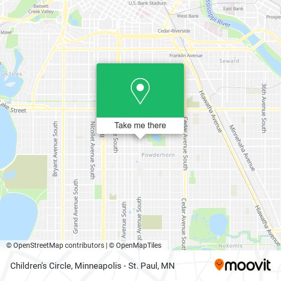 Children's Circle map