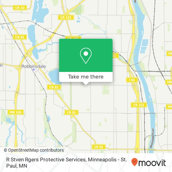 R Stven Rgers Protective Services map