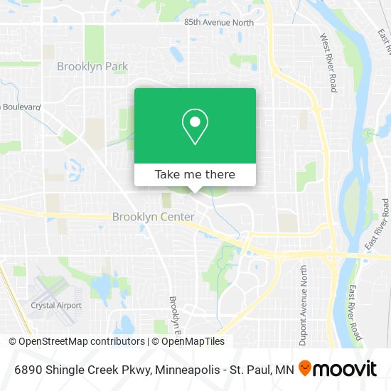 6890 Shingle Creek Pkwy map