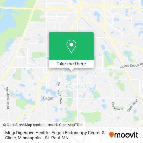 Mapa de Mngi Digestive Health - Eagan Endoscopy Center & Clinic