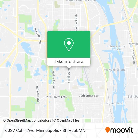 6027 Cahill Ave map
