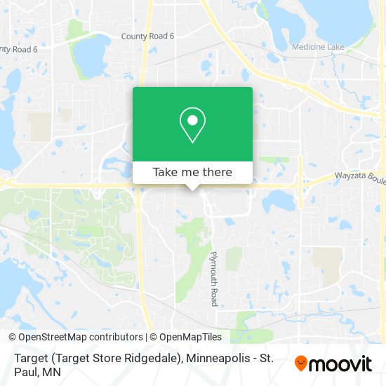 Target (Target Store Ridgedale) map