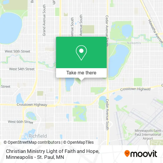 Mapa de Christian Ministry Light of Faith and Hope