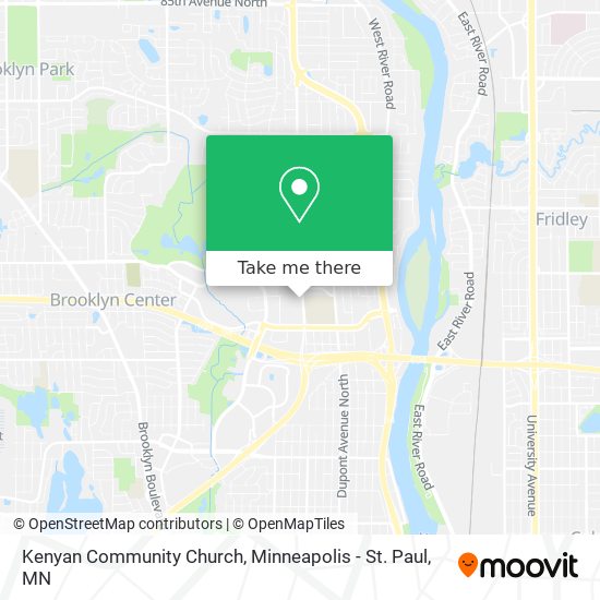 Kenyan Community Church map