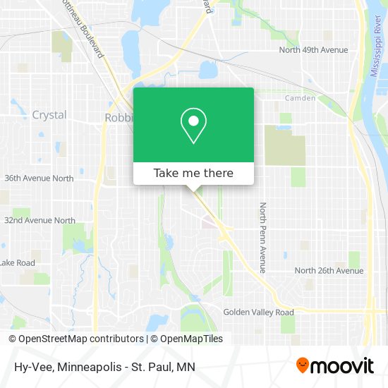 Hy-Vee map