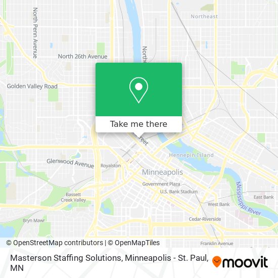 Masterson Staffing Solutions map