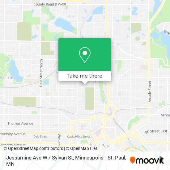 Jessamine Ave W / Sylvan St map