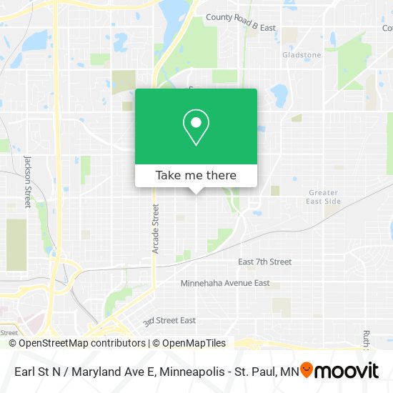 Earl St N / Maryland Ave E map